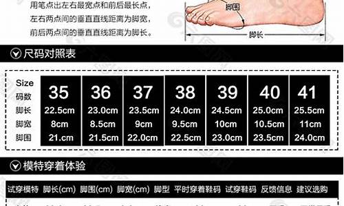 男士鞋子尺码表_男士鞋子尺码表图片